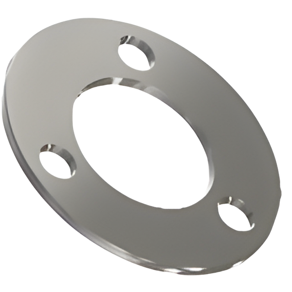 Brida AINOX 50×26 mm con 3 perforaciones de 3/16