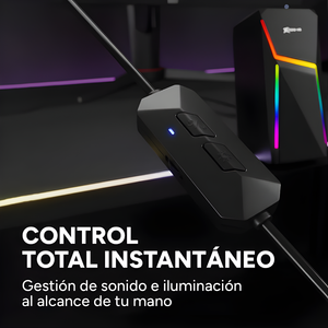 Corneta 2.0 Bluetooth Xtrike Me SK-503 – Estéreo RGB con Conexión Versátil