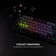 Teclado Mecánico Fantech Atom104 MK886V2 Negro