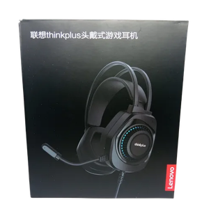 Audífonos Gamer Lenovo Thinkplus con Micrófono y Luz LED – Jack 3.5 mm + USB