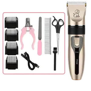Kit de Peluquería Canina – Inalámbrico, Recargable, Corte Ajustable