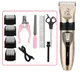 Kit de Peluquería Canina – Inalámbrico, Recargable, Corte Ajustable