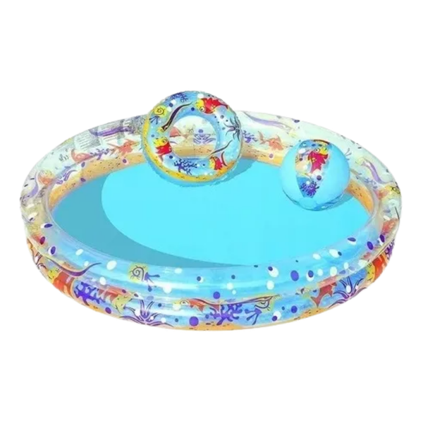 Piscina para Niños Inflable de aros 1.47m x 25cm Bestway