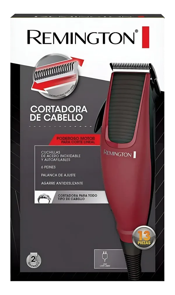 Máquina de afeitar Remington 13 Piezas