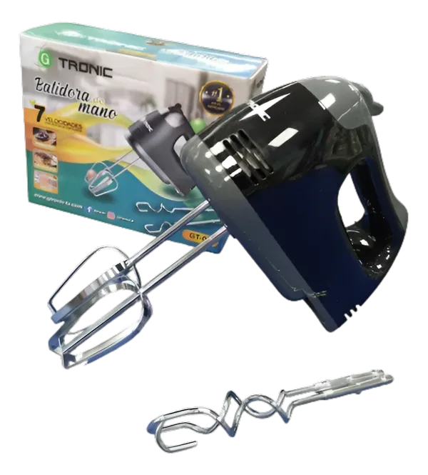 BATIDORA MANUAL 7V NEGRA GTRONIC
