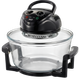 Freidora de Aire RAF de Vidrio 12L – Tazón Transparente, 1400W, Ciclo Aerodinámico, 3 en 1