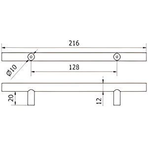 Tirador para Muebles – 128 mm