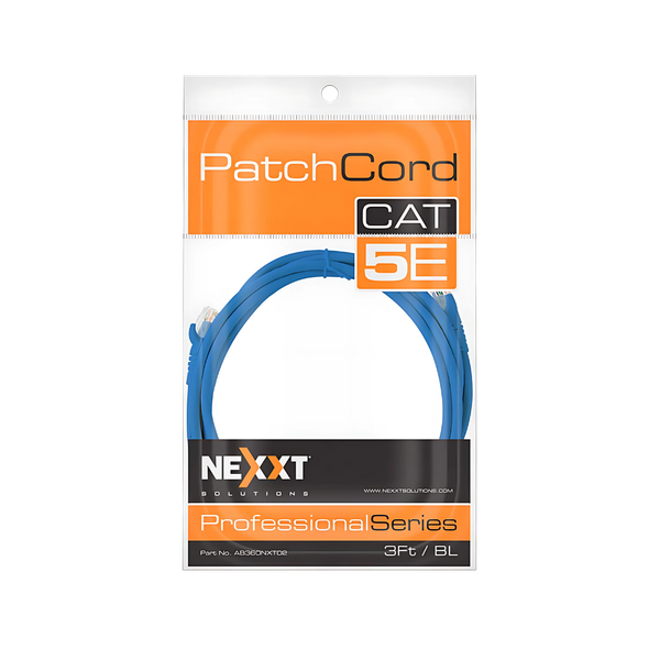Cable de Red CAT5E 7FT BL 1 MPN Nexxt