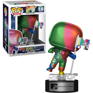 Figura Coleccionable Funko Pop! MTV Moon Person Iridiscente – MTV Icons