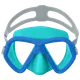 Lentes de Buceo Bestway Dominator Turqueza con Azul