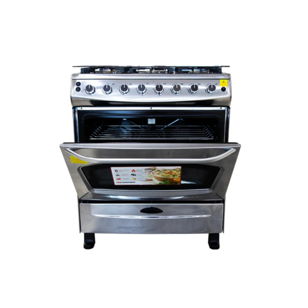 Cocina a gas 6 quemadores Premier