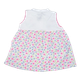 Vestido de Niña 2 Piezas Bebu / Blanco/Rosado
