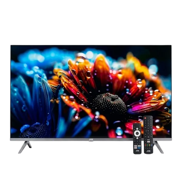 Smart TV JVK 43" Full HD – Android 14, Bluetooth, Dolby Audio, Incluye Soporte de Pared