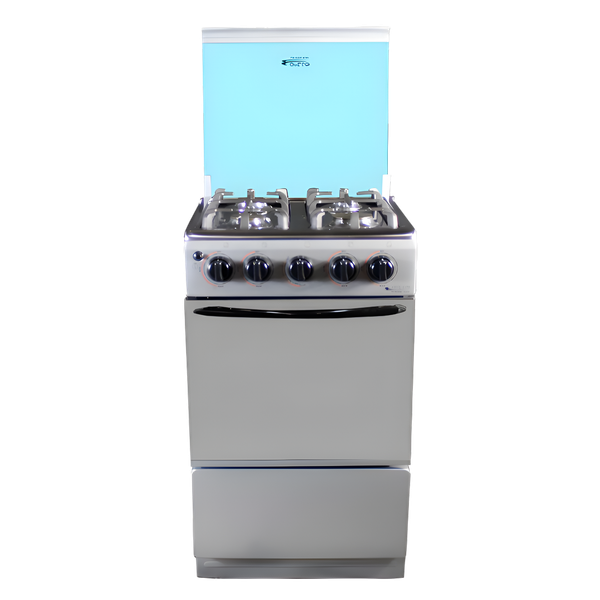 Cocina a gas 4H 20" Gplus Gris