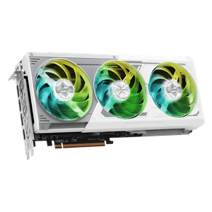 Tarjeta Gráfica ASRock Radeon RX 9070 XT 16GB Steel Legend White 3 fans