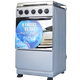 Cocina a gas 4H 20" Gplus Gris