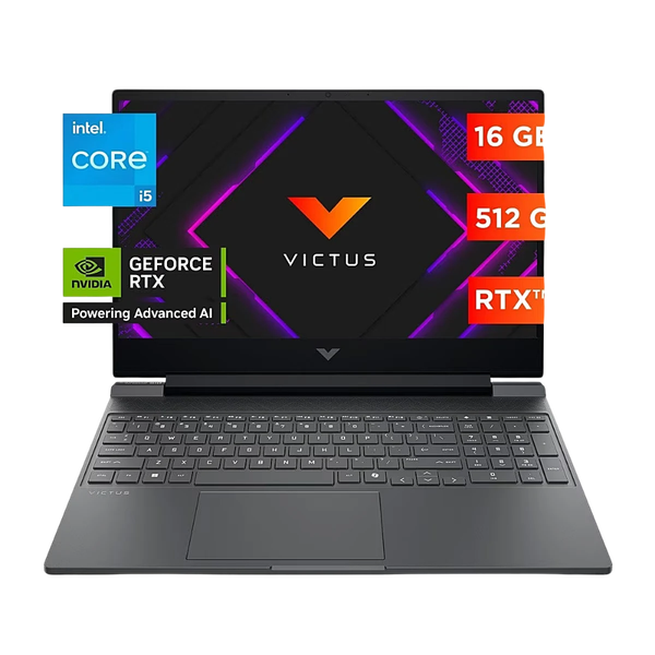 Laptop 15.6" Gaming HP Victus 15-FA2082WM – Intel Core i5-13420H 16/512 Gb Mica Silver