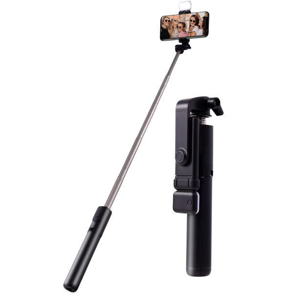 Palo Selfie Extensible Bluetooth Negro