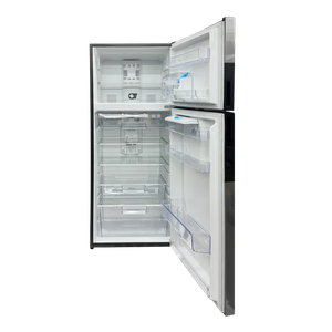 Nevera Top Mount Mabe 400L con Dispensador Silver