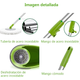 Mopa Giratoria Rotary Mop – Centrífugo de Acero Inoxidable, Giro 360°, Incluye Repuesto