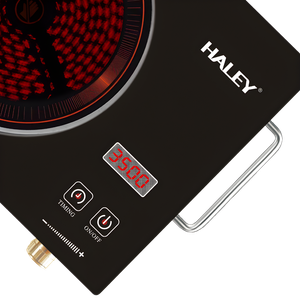 Placa de Cocina Eléctrica Cerámica HALEY 3500W - 1 Hornillas