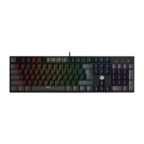 Teclado Mecánico Fantech Atom104 MK886V2 Negro