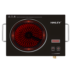 Placa de Cocina Eléctrica Cerámica HALEY 3500W - 1 Hornillas