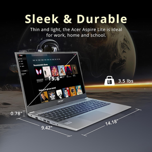 Laptop 15.6" Acer Aspire Lite AL15-71P 16/512 GB INTEL CORE I7-1255U GRIS