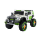 Carro Eléctrico Infantil 4x4 Jeep Gris con Panel Multimedia y Control Remoto