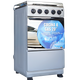 Cocina a gas 4H 20" Gplus Gris