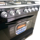 Cocina 6 Hornillas 30" Omega Negra