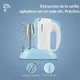 Batidora de Mano Sokany 300W – 6 Velocidades, Motor de Cobre, Base de Almacenamiento Incluida