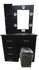 Peinadora camerino Negro