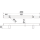 Tirador para Muebles en Acero Inoxidable Satinado