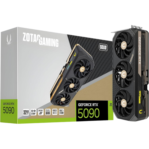 Tarjeta Gráfica MSI GeForce RTX 5090 32GB ZOTAC GAMING SOLID