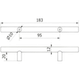 Tirador para Muebles – 95 mm