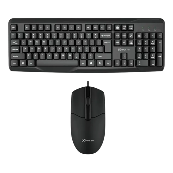 Combo de Teclado y Mouse Xtrike Me MK-207 | Eficiencia y Durabilidad Alámbrica