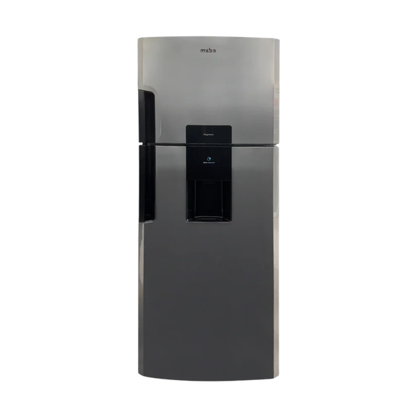Nevera Top Mount Mabe 400L con Dispensador Silver