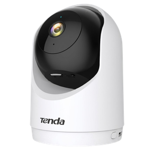 Cámara de Seguridad Tenda 360° – Resolución 2K, Audio Bidireccional, Conexión WiFi / Ethernet [Blanco]