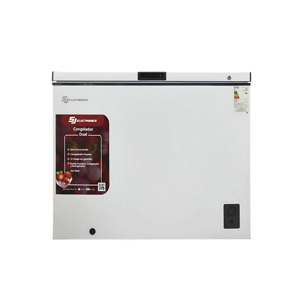 Congelador 210Lts SJ Electronics Blanco