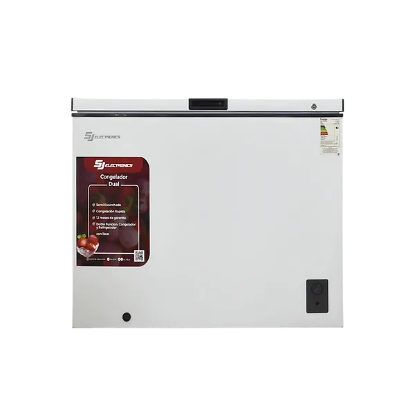 Congelador 210Lts SJ Electronics Blanco
