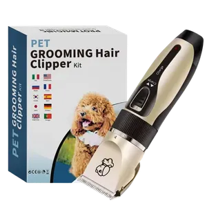 Kit de Peluquería Canina – Inalámbrico, Recargable, Corte Ajustable