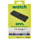 Onn. Full HD Streaming Device con Google TV – Full HD, Chromecast Integrado, Dolby Audio [Negro]
