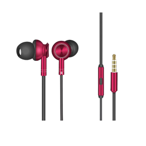Audífonos Alámbricos Aiwa AWF1 Rojo