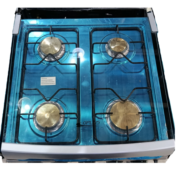 Cocina a gas 4H 20" Gplus Blanca