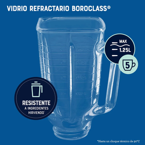 Licuadora 1.25Lts Oster Cromada