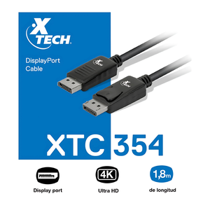 Cable DisplayPort Macho a DisplayPort Macho