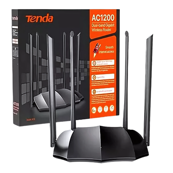 Router Tenda Ac8 Doble Banda Ac1200 Gigabit Fibra Optica