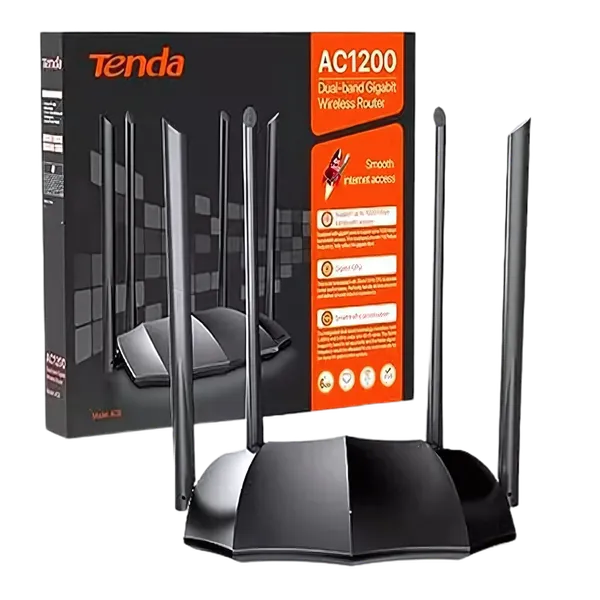 Router Tenda Ac8 Doble Banda Ac1200 Gigabit Fibra Optica