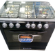 Cocina 6 Hornillas 30" Omega Negra